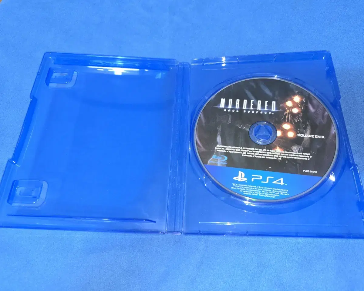 머더드 소울 서스펙트 PS4 타이틀 알CD